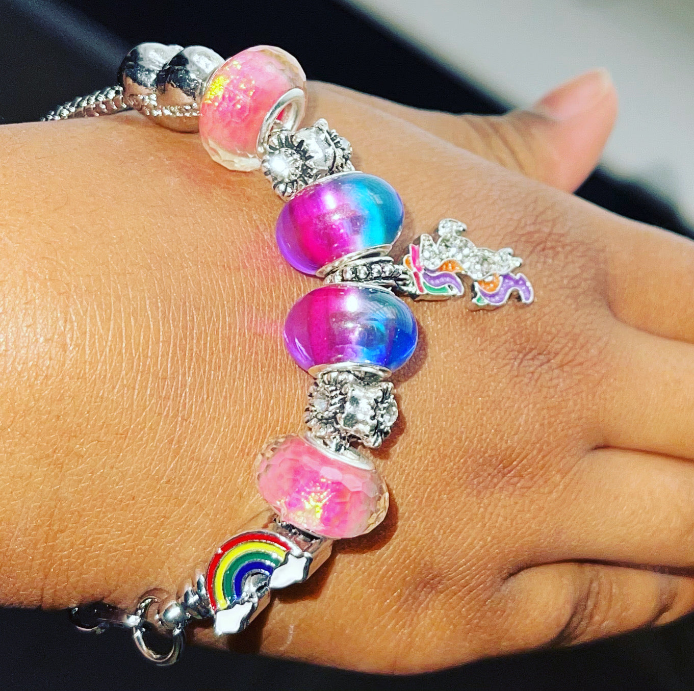 Unicorn Charm Bracelet - Funny Unicorns Store