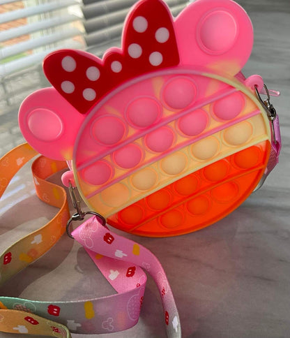 Minnie Mouse Pop It Purse