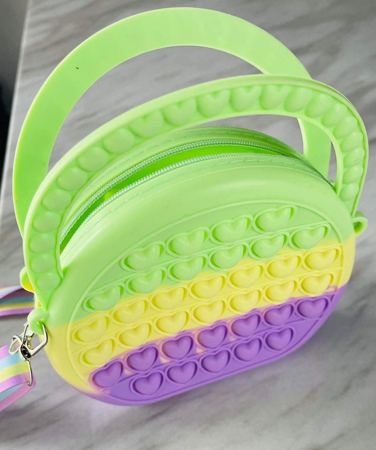 Multi Color Pop-It Purse