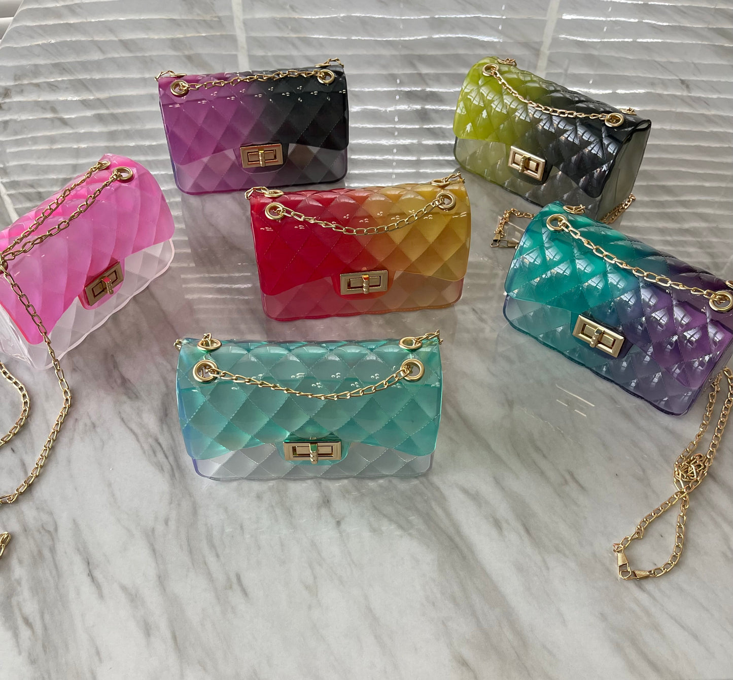 Color Block Purses